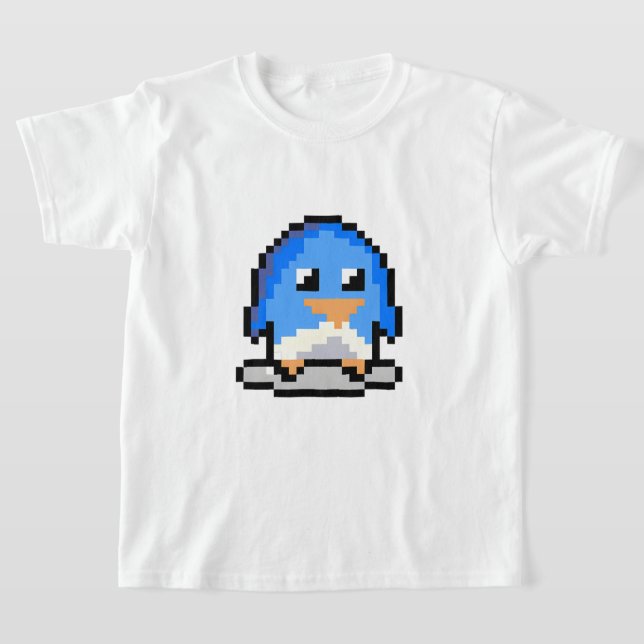 Pixel Penguin T-Shirt (Ablage )