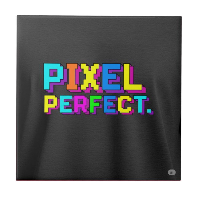 Pixel perfekt. fliese (Vorderseite)