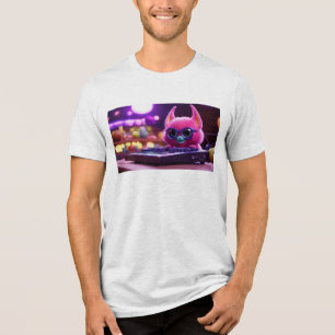 "Pixel perfekt: Modus des Spieldesigners eingescha Tri-Blend Shirt