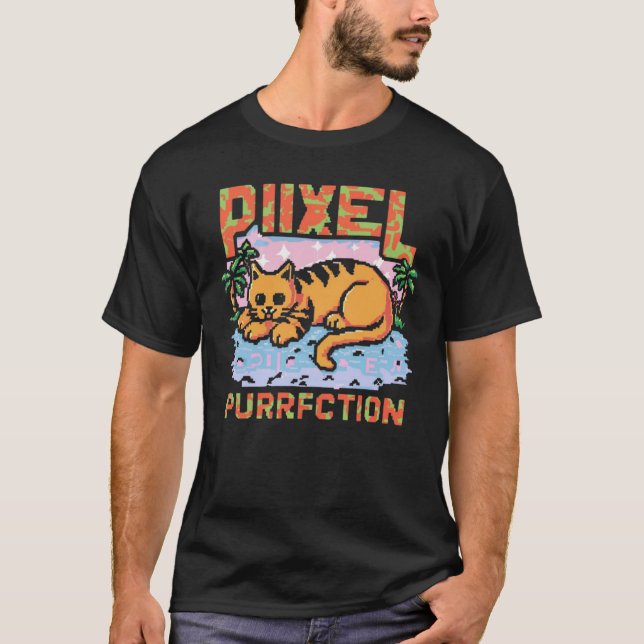 Pixel-Perfektion T-Shirt (Vorderseite)