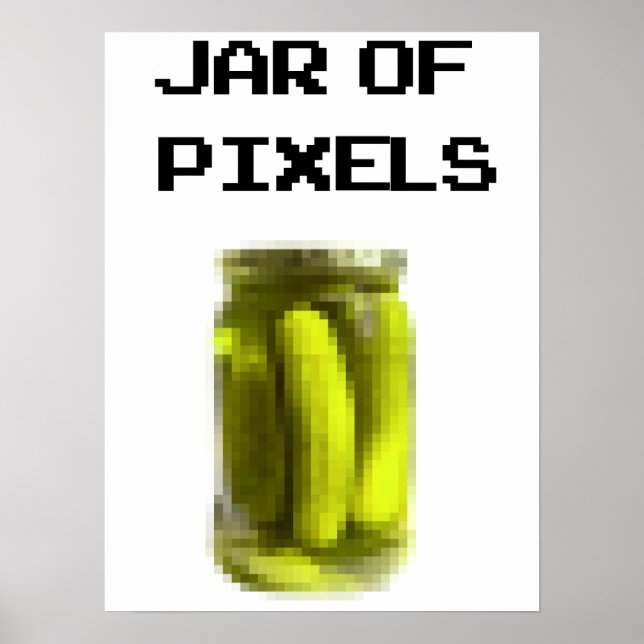 Pixel Poster (Vorne)