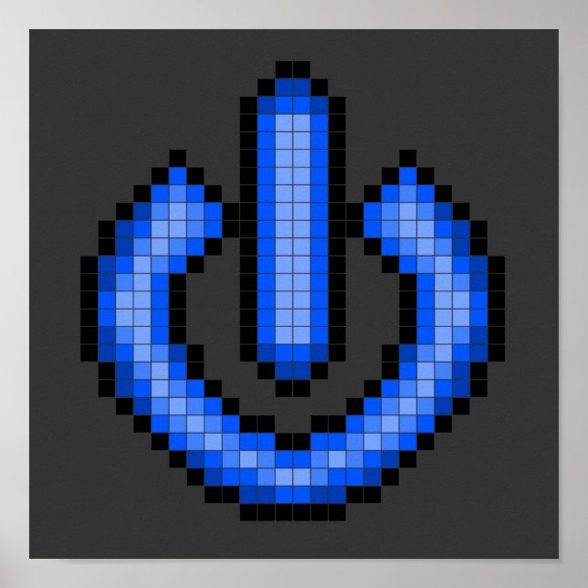 Pixel Power Poster (Vorne)