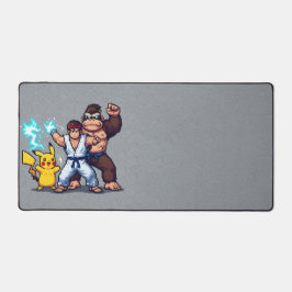 Pixel Power Trio Desk Mat - Gaming Legends Schreibtischunterlage