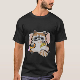Pixel Raccoon T-Shirt