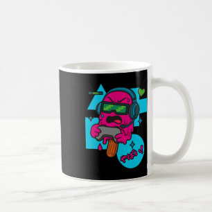 Pixel Rage Gamer Eis Am Stiel Lustig Schmelzende E Kaffeetasse