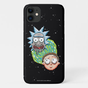 Pixel Rick und Morty Portal Grafik Case-Mate iPhone Hülle