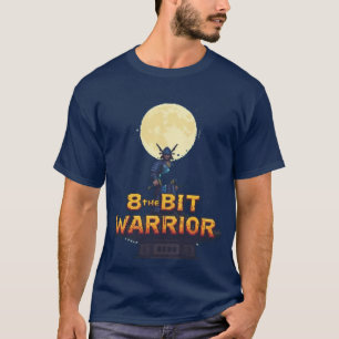 "Pixel Samurai T - Shirt - Retro 8-Bit Warrior Jap