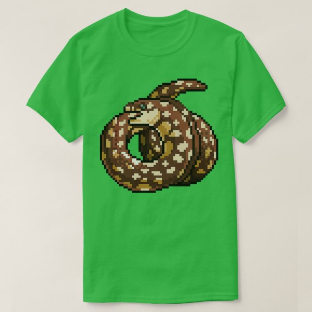 Pixel Skeletor Eel T-Shirt (Design vorne)