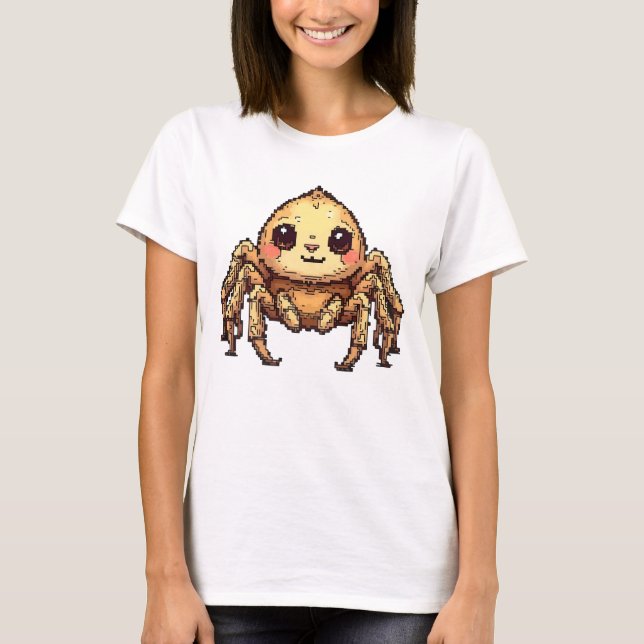 Pixel-Strampler: Die Tarantula T-Shirt (Vorderseite)
