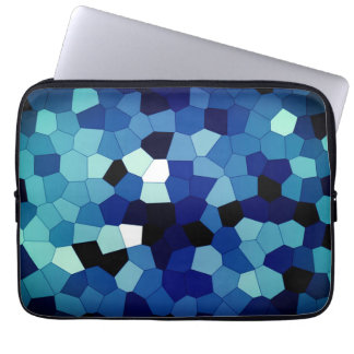 Pixel-Traum - Blau Laptopschutzhülle