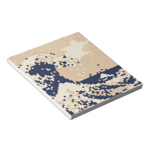 Pixel Tsunami 8 Bit Pixel Art Notizblock