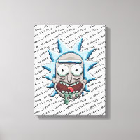 Pixel Vers Rick Drooling Head