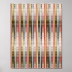 Pixelart-Muster  Poster