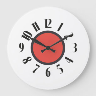 PIXELAT ERSTE SERIE LEX VON Masanser Große Wanduhr