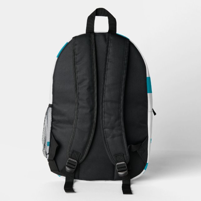Pixelgeometrischer Rucksack (Rückseite)