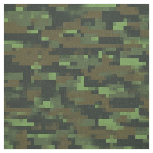Pixelgrün-Camouflage-Camouflage-Muster Stoff (Muster)