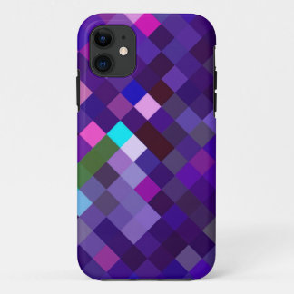 Pixelmuster - Lila Case-Mate iPhone Hülle