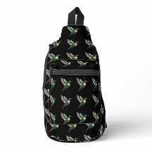 Pixels Green Hummingbird