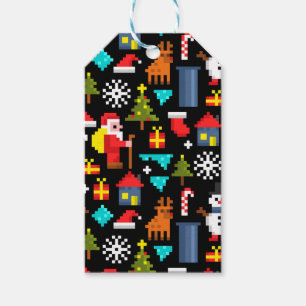 PixelweiWeihnachtsWeihnachtsWeihnachtsWeihnachtsWe Geschenkanhänger
