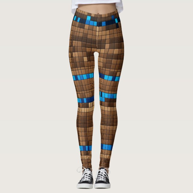 Pixelwood-Leggings Leggings (Vorderseite)