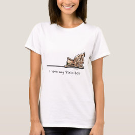 Pixie-Bob Pounce Personalisiert T-Shirt