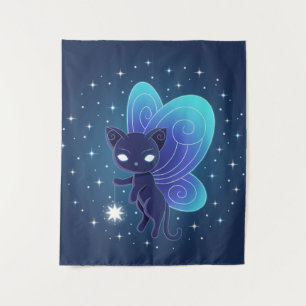 Pixie Cat - Fairy Wings Kitty EP Wandteppich