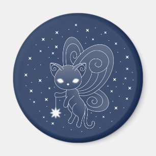Pixie Cat - Fairy Wings Kitty Magnet
