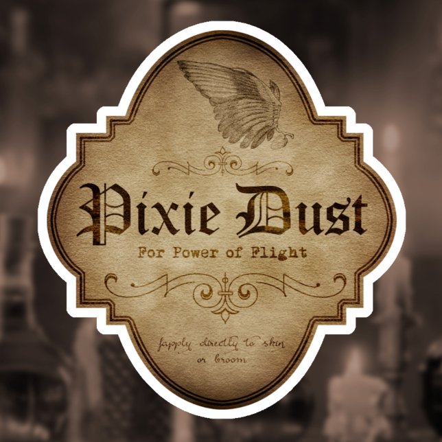 Pixie Dust Apothecary DC Aufkleber (Von Creator hochgeladen)
