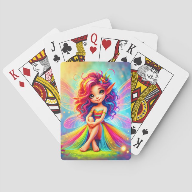 Pixie Fantasy Spielkarten (Rückseite)