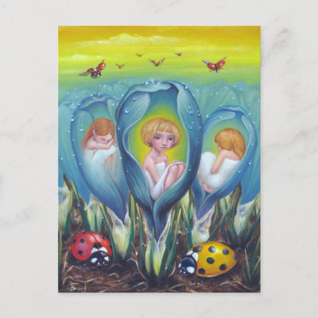 Pixie Farm Postkarte (Vorderseite)