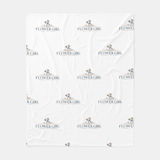 Pixie Flower Girl Fleecedecke (Vorderseite)