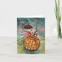 Pixie of Halloween Fairy Art von Molly Harrison