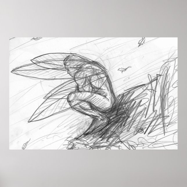 Pixie Staub im Wind Poster (Vorne)