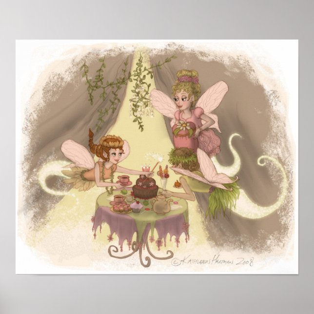 Pixie Tea Party Poster (Vorne)