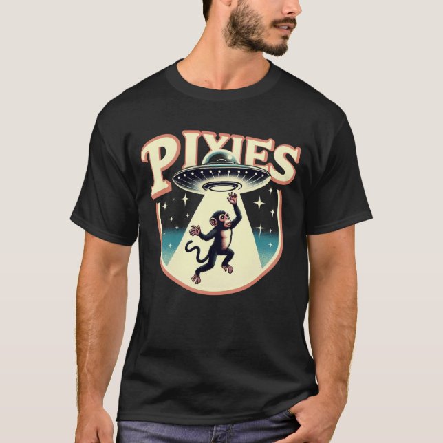 Pixies - Der Affe ist ins All gegangen T-Shirt (Vorderseite)