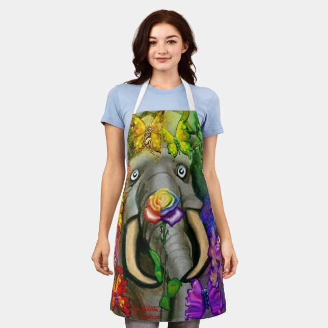 Pixies Rainbow Party Schürze (Getragen)