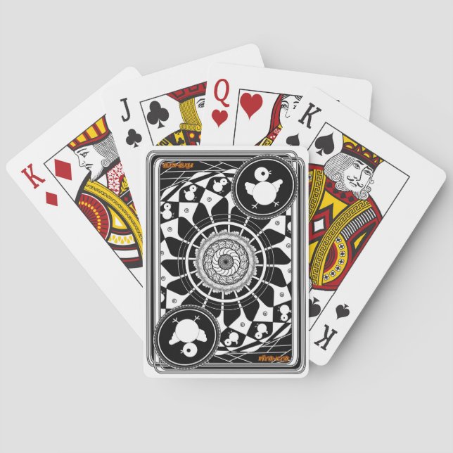 PIYO-PIYO-ZURÜCK SPIELKARTEN (Rückseite)
