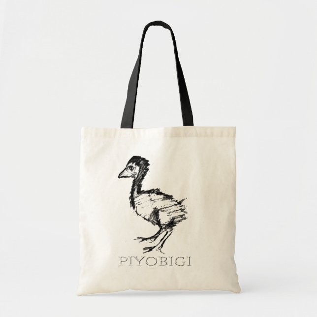 PIYOBIGI Tote bag bard Tragetasche (Vorne)