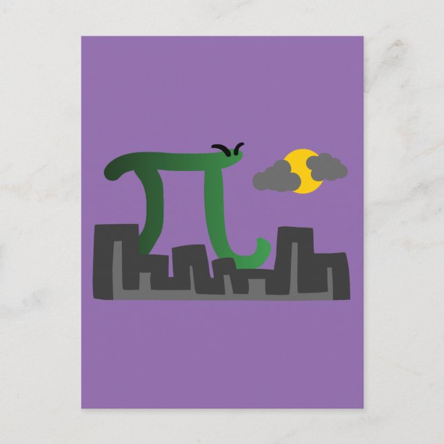 Pizilla Postkarte (Vorderseite)