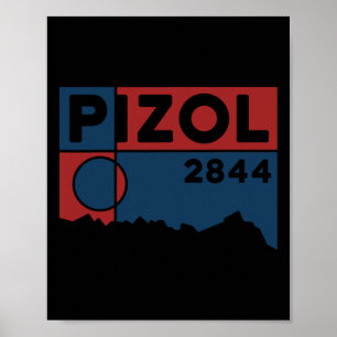 Pizol Bergwanderung Fünf Seen Wanderung Mountainbi Poster