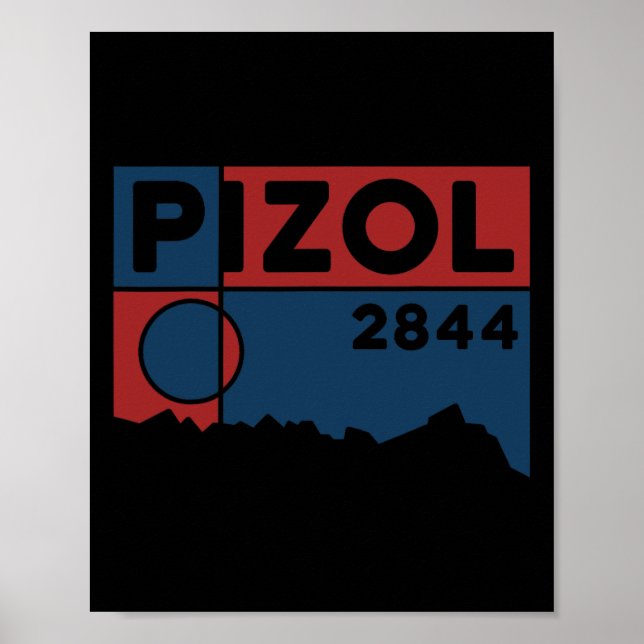 Pizol Bergwanderung Fünf Seen Wanderung Mountainbi Poster (Vorne)
