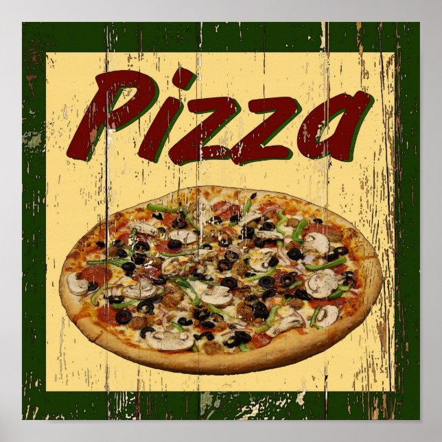 Pizza 2 poster (Vorne)
