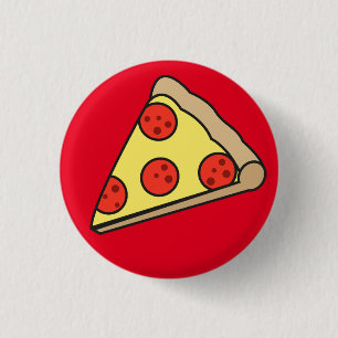 Pizza-Abzeichen-Button-Knopf Button