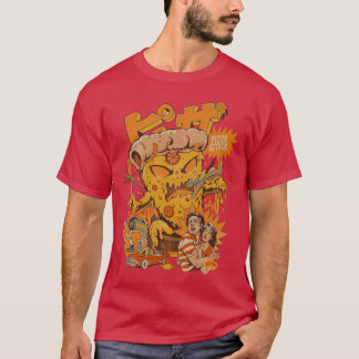 Pizza-Angriff Familie T-Shirt