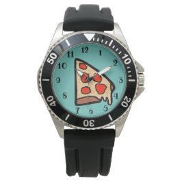 Pizza Armbanduhr