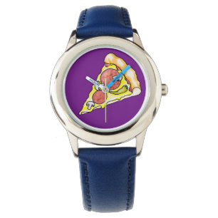 Pizza Armbanduhr