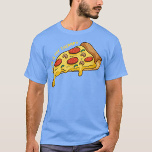 Pizza as Therapy Ironic Pizza Koch Italian Food 14 T-Shirt