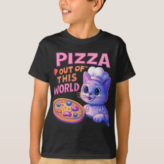 Pizza: Aus dieser Welt | Space Koch Cat T-Shirt