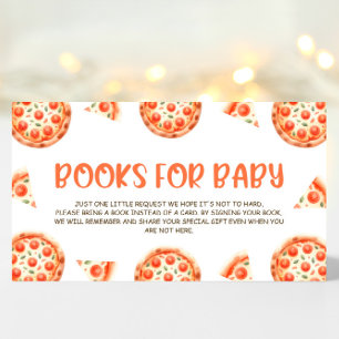 Pizza Baby Showbücher für Baby Begleitkarte