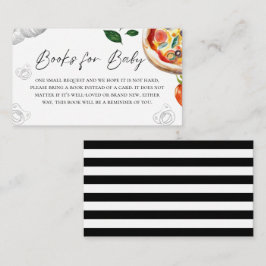 Pizza Baby Showbuchung Begleitkarte